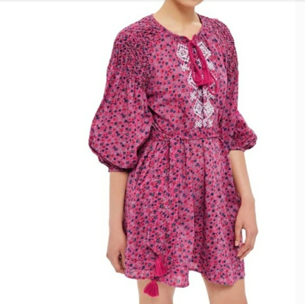 Topshop embroidered dress - Picture 7 of 8